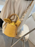 Bucket Bag Women's Tote PU Leather Crossbody Shoulder Bags for Women