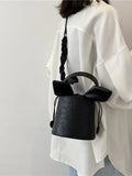 Bucket Bag Women's Tote PU Leather Crossbody Shoulder Bags for Women