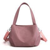 Nylon Bucket Crossbody Bag Women Waterproof Shoulder Purse Casual Handbag