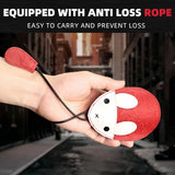 Bunny Key Wallet Leather Smart Key Holder Soft Bag Housekeeper Key Chain