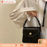 Burgundy Women Shoulder Bags Square Crossbody Bag Female Handbags