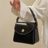 Burgundy Women Shoulder Bags Square Crossbody Bag Female Handbags