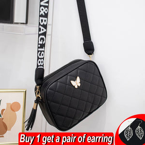 Butterfly Shoulder Bag Small Square Crossbody Bag