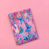 Butterfly Women Passport Cover Travel Passport Ticket Holder