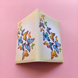 Butterfly Women Passport Cover Travel Holder