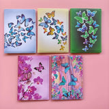 Butterfly Women Passport Cover Travel Passport Ticket Holder