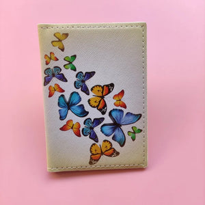 Butterfly Women Passport Cover Travel Holder