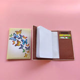 Butterfly Women Passport Cover Travel Holder