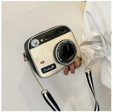 Camera Shape Shoulder Bag Handbag Messenger Cross Body Bag for Women Girls