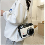 Camera Shape Shoulder Bag Handbag Messenger Cross Body Bag for Women Girls