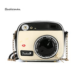 Camera Shape Shoulder Bag Handbag Messenger Cross Body Bag for Women Girls