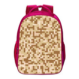 Camouflage Backpack School Bag Teens Storage Travel Children Rucksack 16 Inches