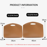 Candy Briefcase PU Leather Handbag Waterproof Laptop Bags