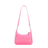 Women's Candy Jelly Shoulder Bag with Zipper Tote