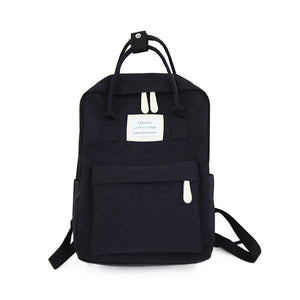 Canvas Backpack Women Anti-theft Travel Backpack School Bags for Teenage Girls