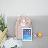 Canvas Backpack Women Anti-theft Travel Backpack School Bags for Teenage Girls