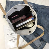 Canvas Bag Large Capacity Shopping Bags for Women Handbag Shoulder Bag