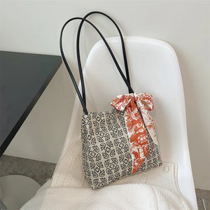 Large Shoulder Bag Canvas for Women