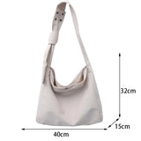 Women's Canvas Shoulder Bag