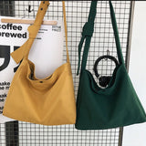 Women's Canvas Shoulder Bag