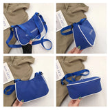 Canvas Crossbody Bags Small Shoulder Tote Bag Girl Student Handbags Purse