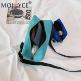 Canvas Crossbody Bags for Women Casual Small Shoulder Bag Handbag Zipper