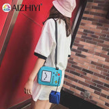 Canvas Crossbody Bags for Women Casual Small Shoulder Bag Handbag Zipper