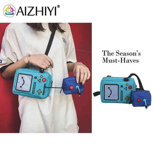 Canvas Crossbody Bags for Women Casual Small Shoulder Bag Handbag Zipper