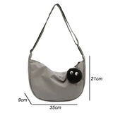 Canvas Crossbody Bags for Women Large Capacity Casual Shoulder Bag