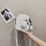 Canvas Patchwork Crossbody Shoulder Bag Mini Wallet Phone Bags