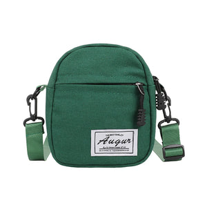 Canvas Patchwork Crossbody Shoulder Bag Mini Wallet Phone Bags