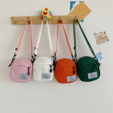 Canvas Patchwork Crossbody Shoulder Bag Mini Wallet Phone Bags