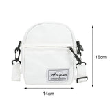 Canvas Patchwork Crossbody Shoulder Bag Mini Wallet Phone Bags