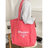 Shoulder Bag Women's Embroidered Handbag Totes Large Capacity Shopping Bag