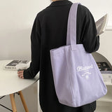 Shoulder Bag Women's Embroidered Handbag Totes Large Capacity Shopping Bag