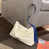 Canvas Shoulder Bag Women All-match Underarm