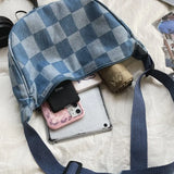 Vintage Canvas Shoulder Bag Hobo Crossbody Purse Messenger Handbag