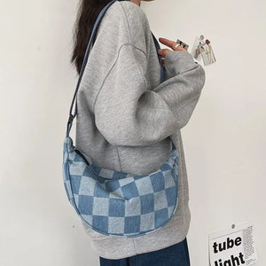 Vintage Canvas Shoulder Bag Hobo Crossbody Purse Messenger Handbag