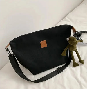 Canvas Shoulder Bags for Women Retro Casual Messenger Bag Girls