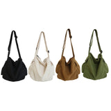 Canvas Shoulder Crossbody Bags Large Capacity Handbags for Ladies
