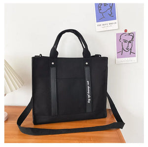 Canvas Tote Bag Women Handbags Messenger Bag Casual Large Capacity Shoulder Bags
