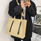 Canvas Tote Bag Women Handbags Messenger Bag Casual Large Capacity Shoulder Bags