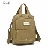 Canvas Women Backpack Large Capacity Female Travel Bag Gumuzi Casual Vintage