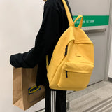 Canvas Women Backpack Large Shoulder School Bag for Girls