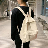 Canvas Women Backpack Large Shoulder School Bag for Girls