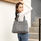 Canvas Women Bag Large Capacity Female Handbags Ladies Tote Travel Bags