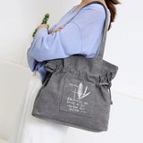 Canvas Women Handbags Vintage Female Shoulder bags Ladies Shopping Travel Bag