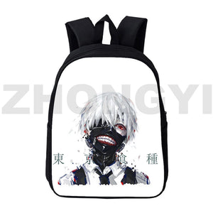 Canvas Tokyo Ghoul Backpack Anime Book Bag 12/16 Inch Kids School Bags