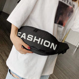 Canvas Women Waist Pack Casual Adjustable Belt Zipper Chest Bags