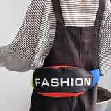 Canvas Women Waist Pack Casual Adjustable Belt Zipper Chest Bags